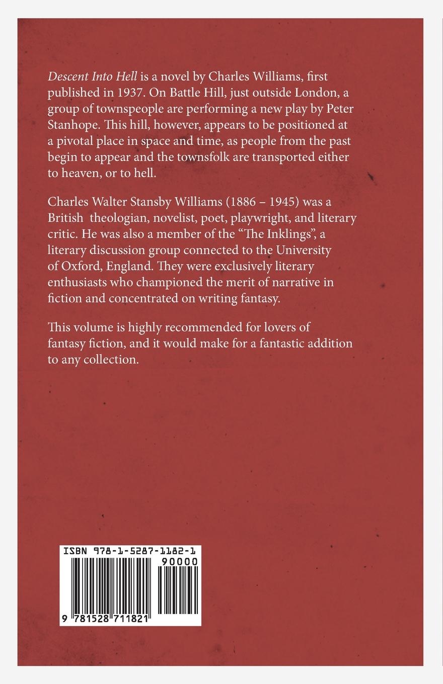 Rückseite: 9781528711821 | Descent into Hell | Charles Williams | Taschenbuch | Englisch | 2019