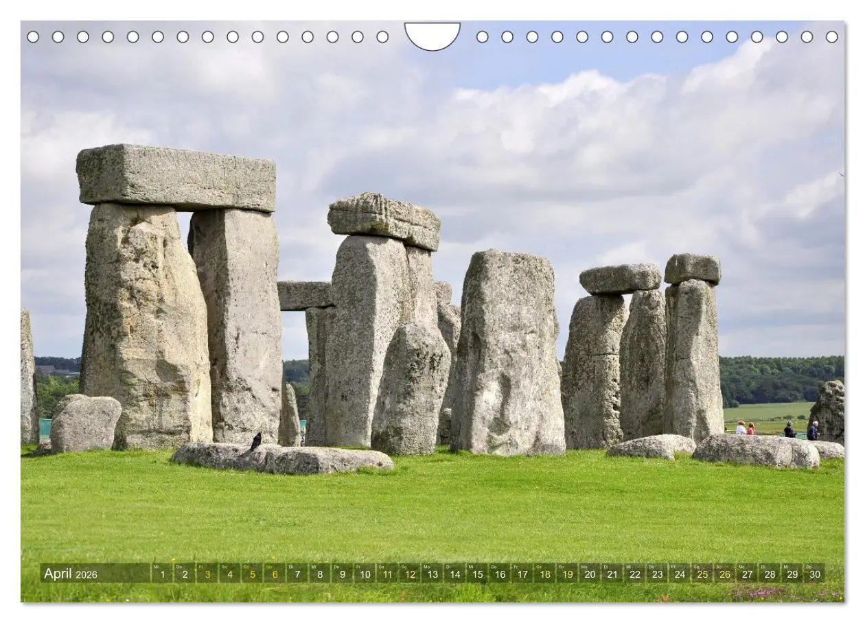 Bild: 9783457541821 | Geheimnisvolles Stonehenge (Wandkalender 2026 DIN A4 quer),...