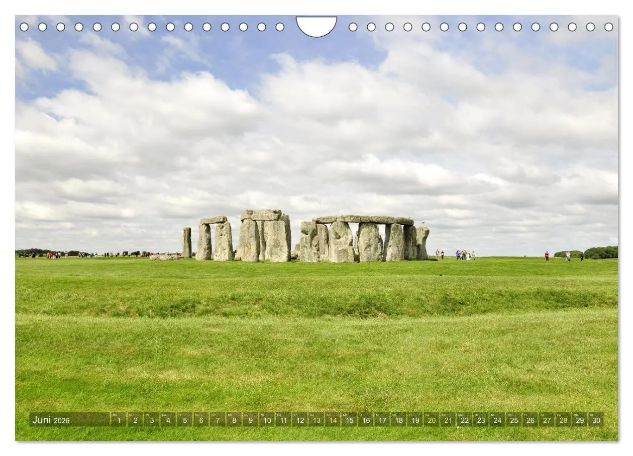 Bild: 9783457541821 | Geheimnisvolles Stonehenge (Wandkalender 2026 DIN A4 quer),...
