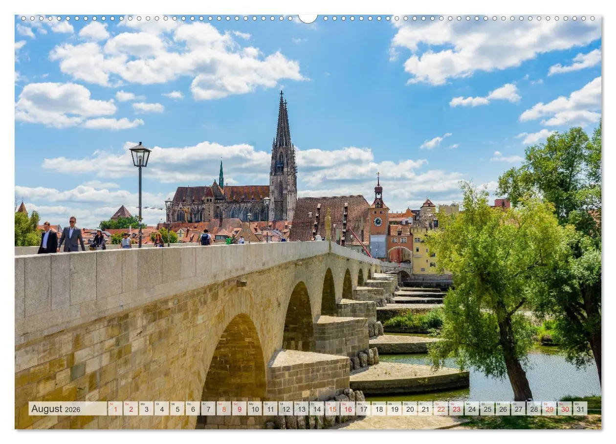 Bild: 9783457781821 | Regensburg Stadtansichten (Wandkalender 2026 DIN A2 quer), CALVENDO...