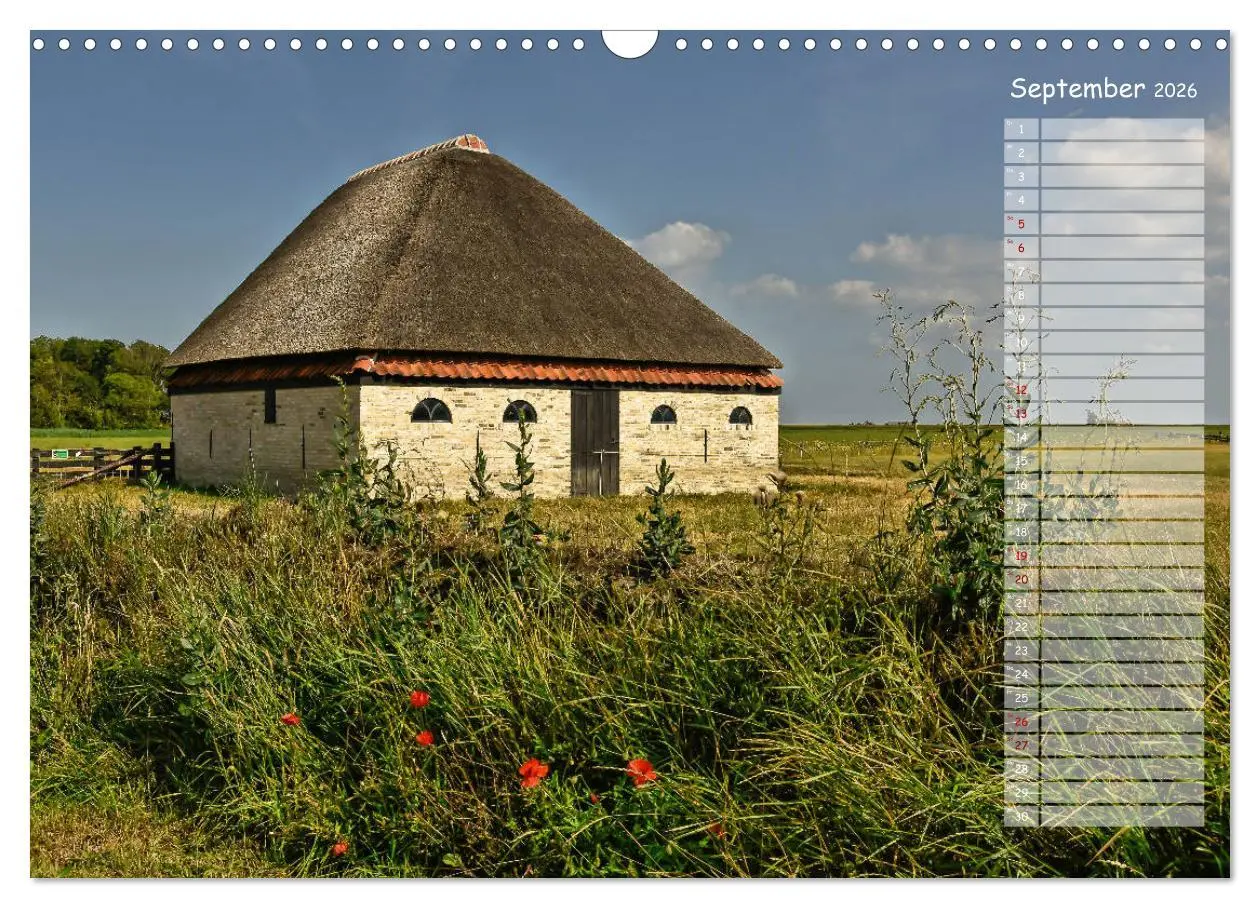 Bild: 9783457851821 | Ein Sommer auf Texel (Wandkalender 2026 DIN A3 quer), CALVENDO...