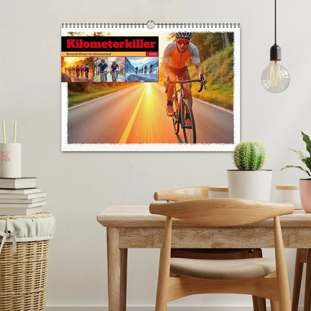 Bild: 9783516631821 | Kilometerkiller - Rennrad-Power im Jahresverlauf (Wandkalender 2026...