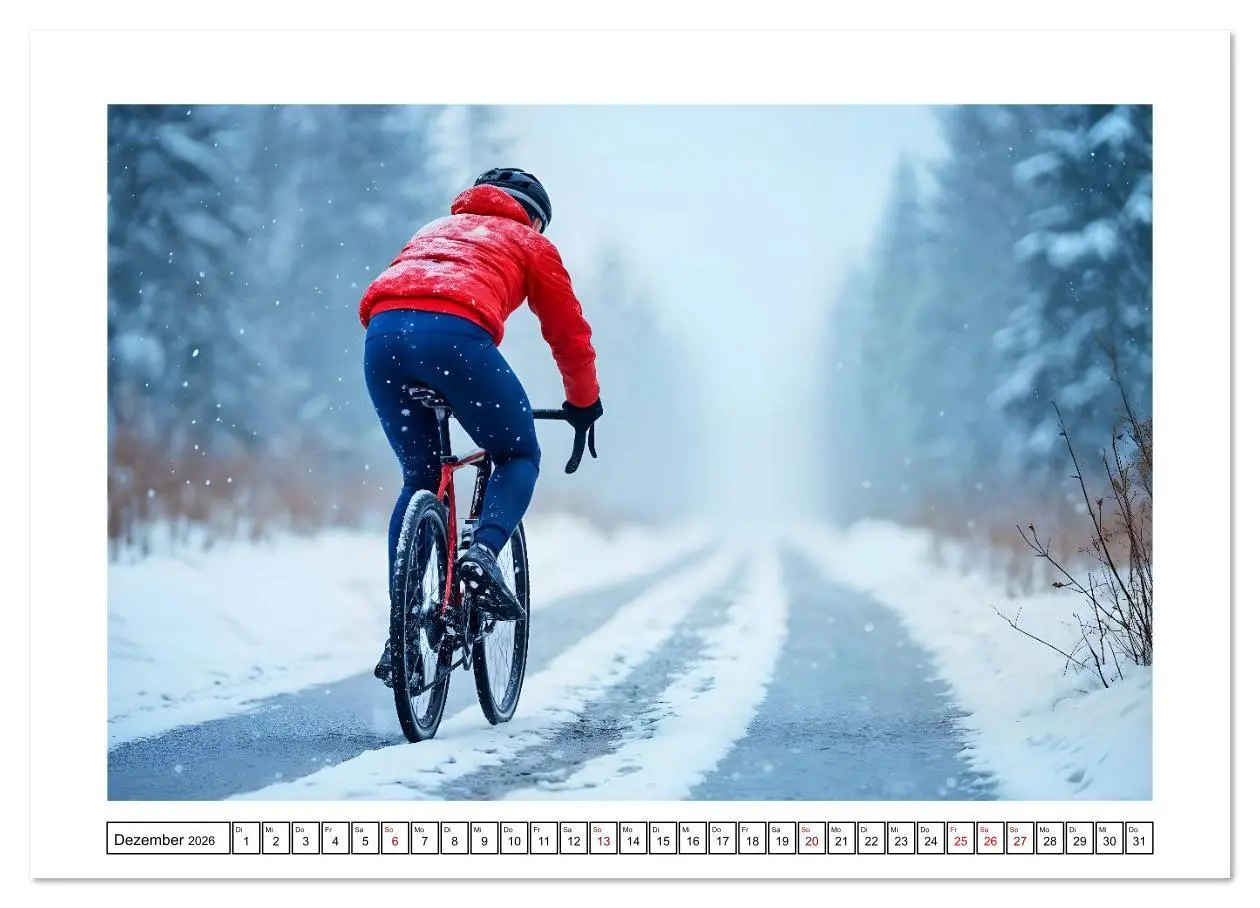 Bild: 9783516631821 | Kilometerkiller - Rennrad-Power im Jahresverlauf (Wandkalender 2026...