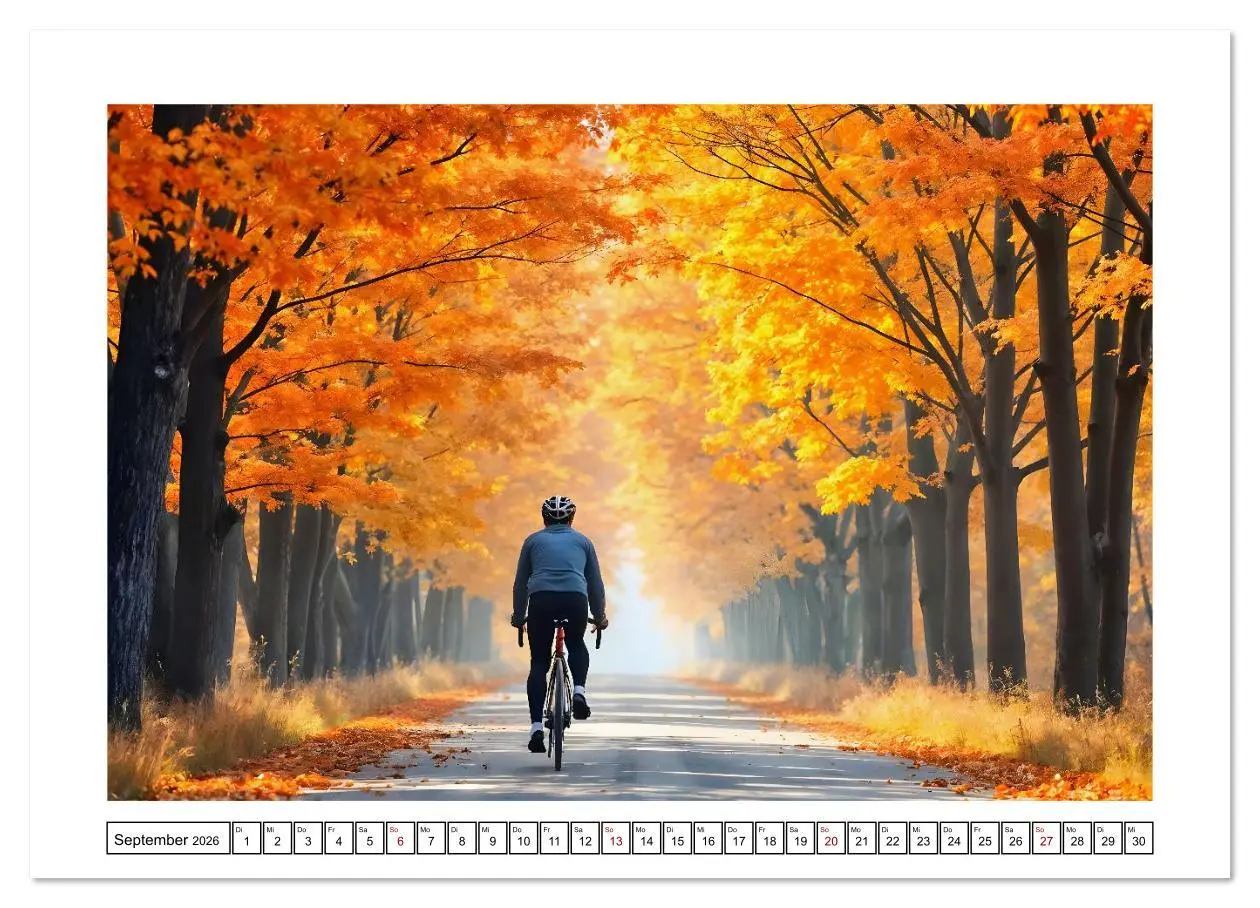 Bild: 9783516631821 | Kilometerkiller - Rennrad-Power im Jahresverlauf (Wandkalender 2026...