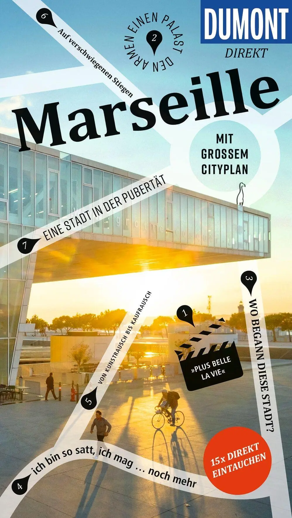 Cover: 9783616001821 | DUMONT direkt Reiseführer Marseille | Mit großem Cityplan | Simon