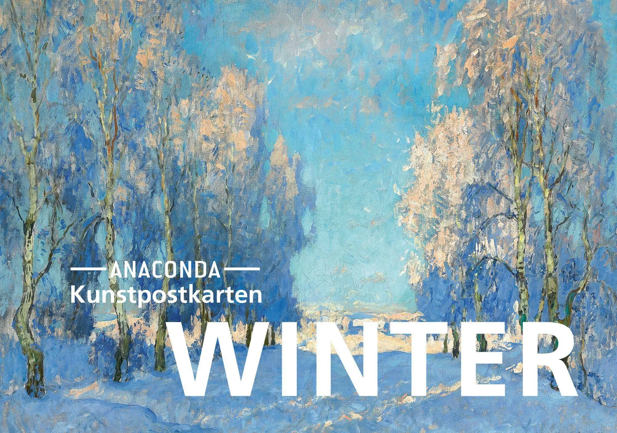 Cover: 9783730611821 | Postkarten-Set Winter | 18 Kunstpostkarten | Anaconda Verlag | Buch