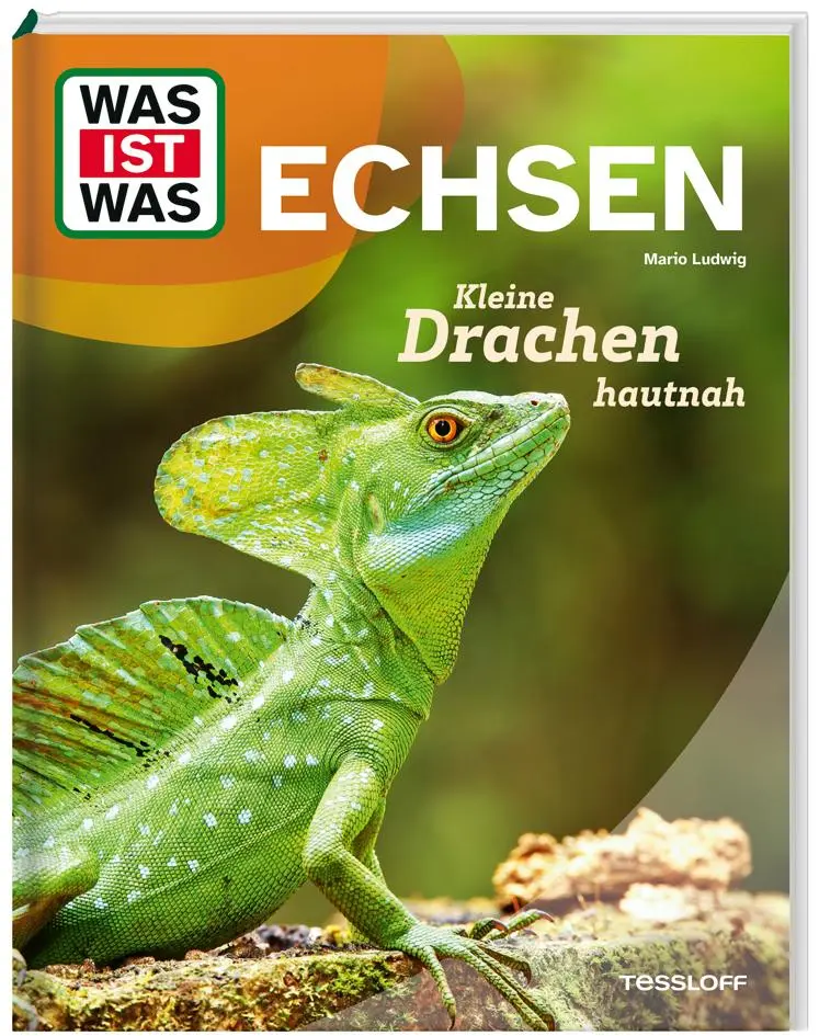 Cover: 9783788681821 | WAS IST WAS Echsen. Kleine Drachen hautnah | Mario Ludwig | Buch
