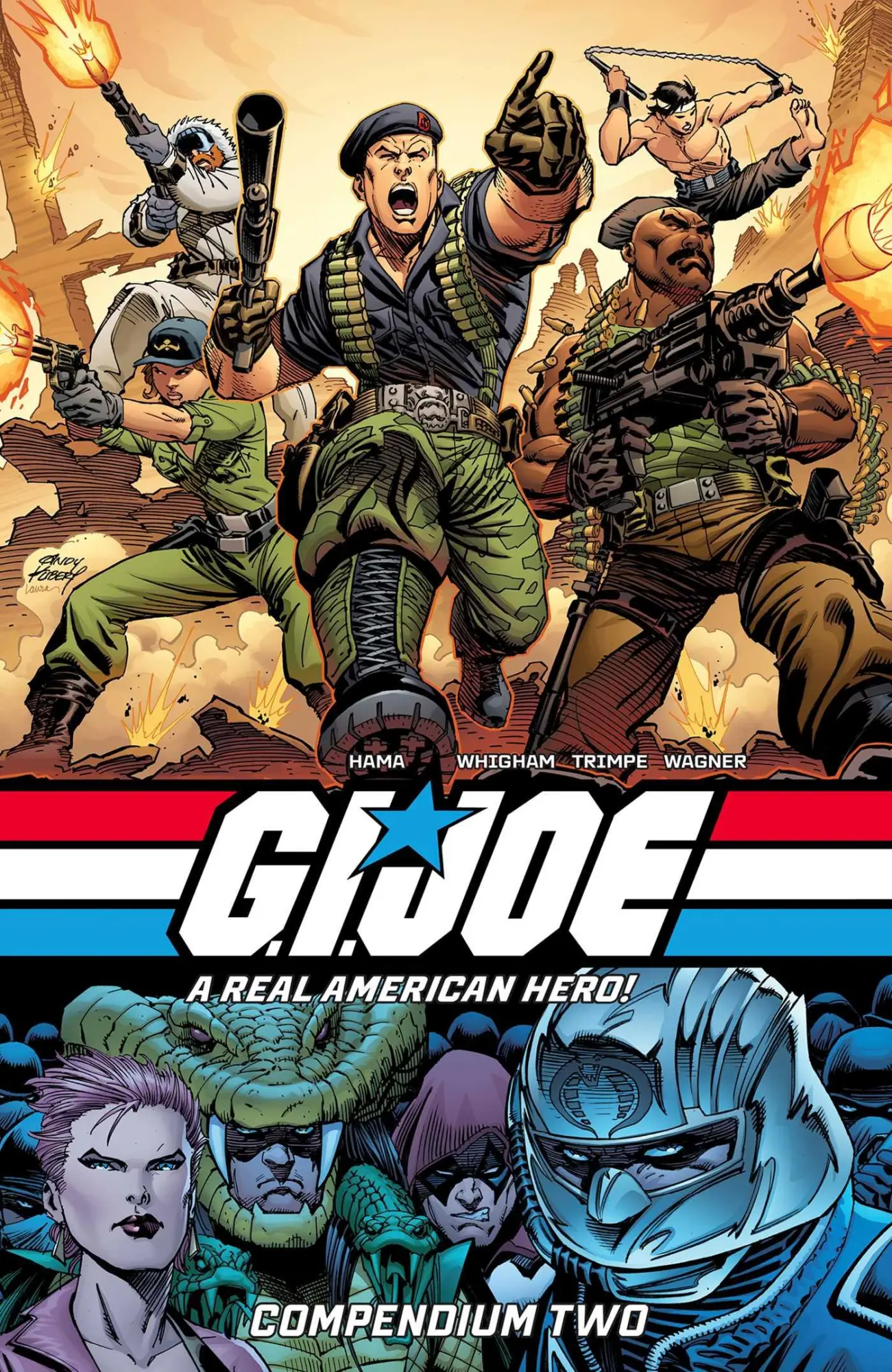 Cover: 9781534331921 | G.I. Joe: A Real American Hero Compendium Vol. 2 | Larry Hama | Buch