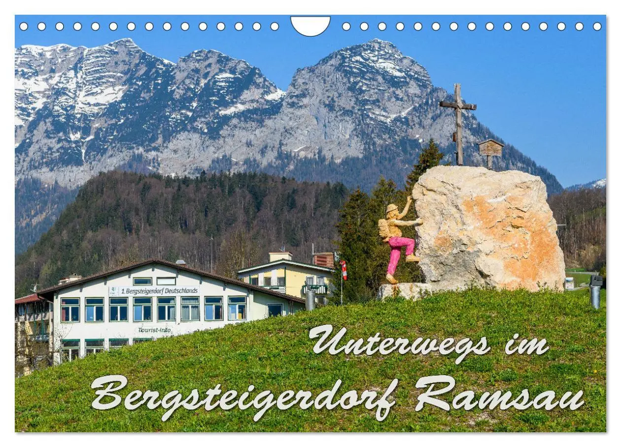 Cover: 9783457911921 | Unterwegs im Bergsteigerdorf Ramsau (Wandkalender 2026 DIN A4...