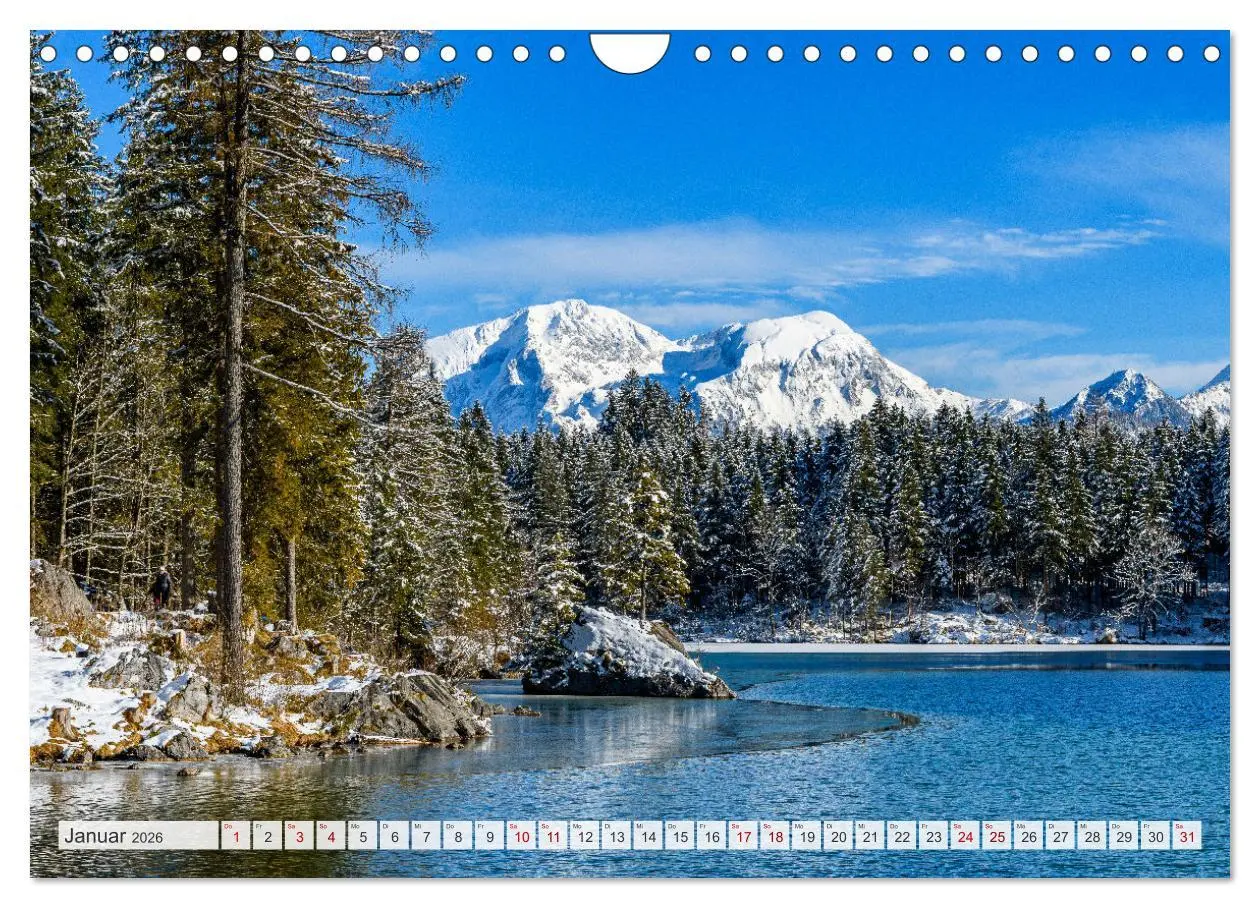 Bild: 9783457911921 | Unterwegs im Bergsteigerdorf Ramsau (Wandkalender 2026 DIN A4...