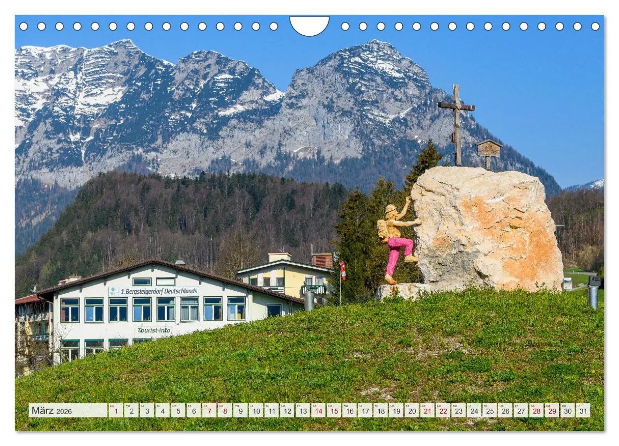 Bild: 9783457911921 | Unterwegs im Bergsteigerdorf Ramsau (Wandkalender 2026 DIN A4...