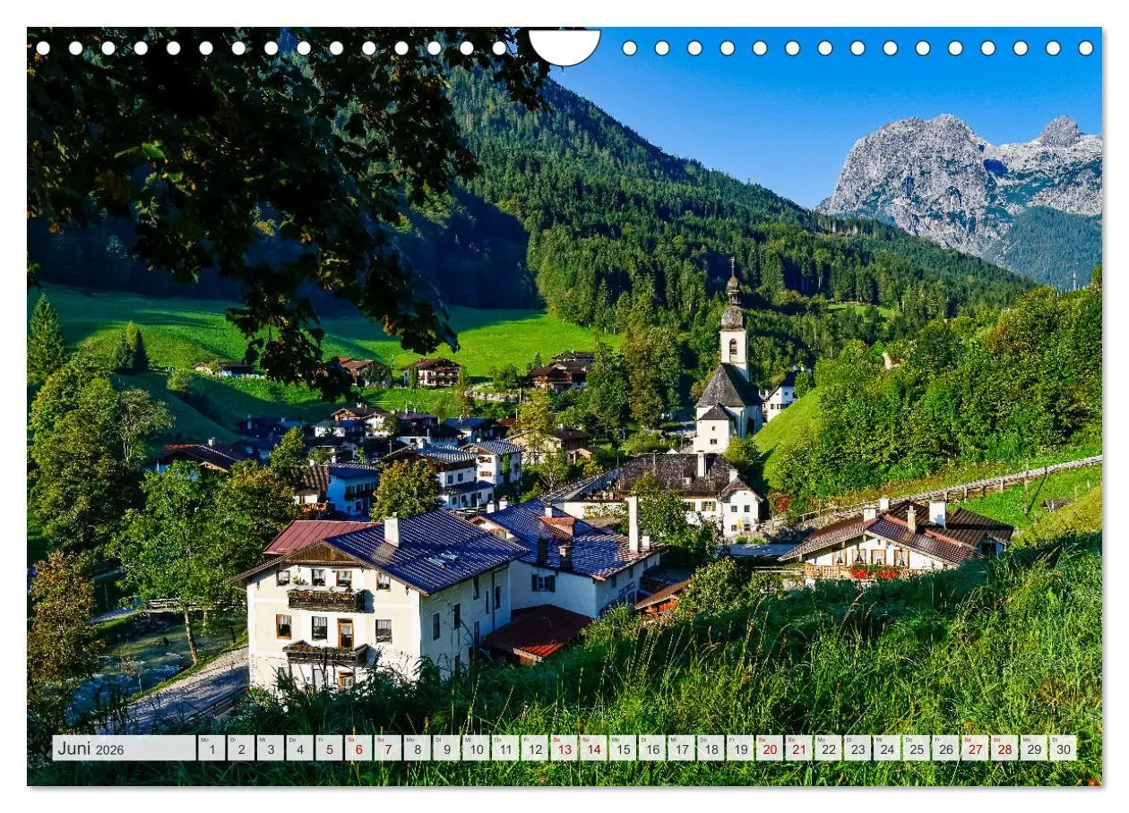Bild: 9783457911921 | Unterwegs im Bergsteigerdorf Ramsau (Wandkalender 2026 DIN A4...