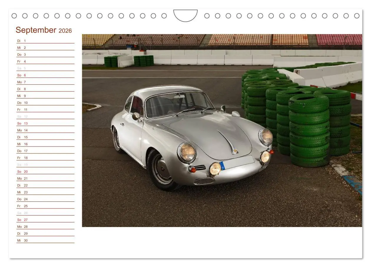 Bild: 9783516001921 | Classic 356 (Wandkalender 2026 DIN A4 quer), CALVENDO Monatskalender