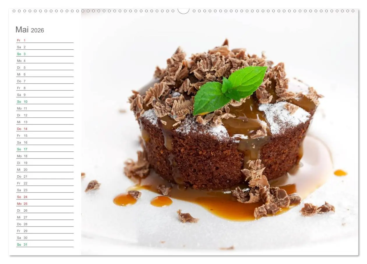 Bild: 9783516171921 | Mhhh ... Kuchenzeit Mein Küchenplaner (Wandkalender 2026 DIN A2...