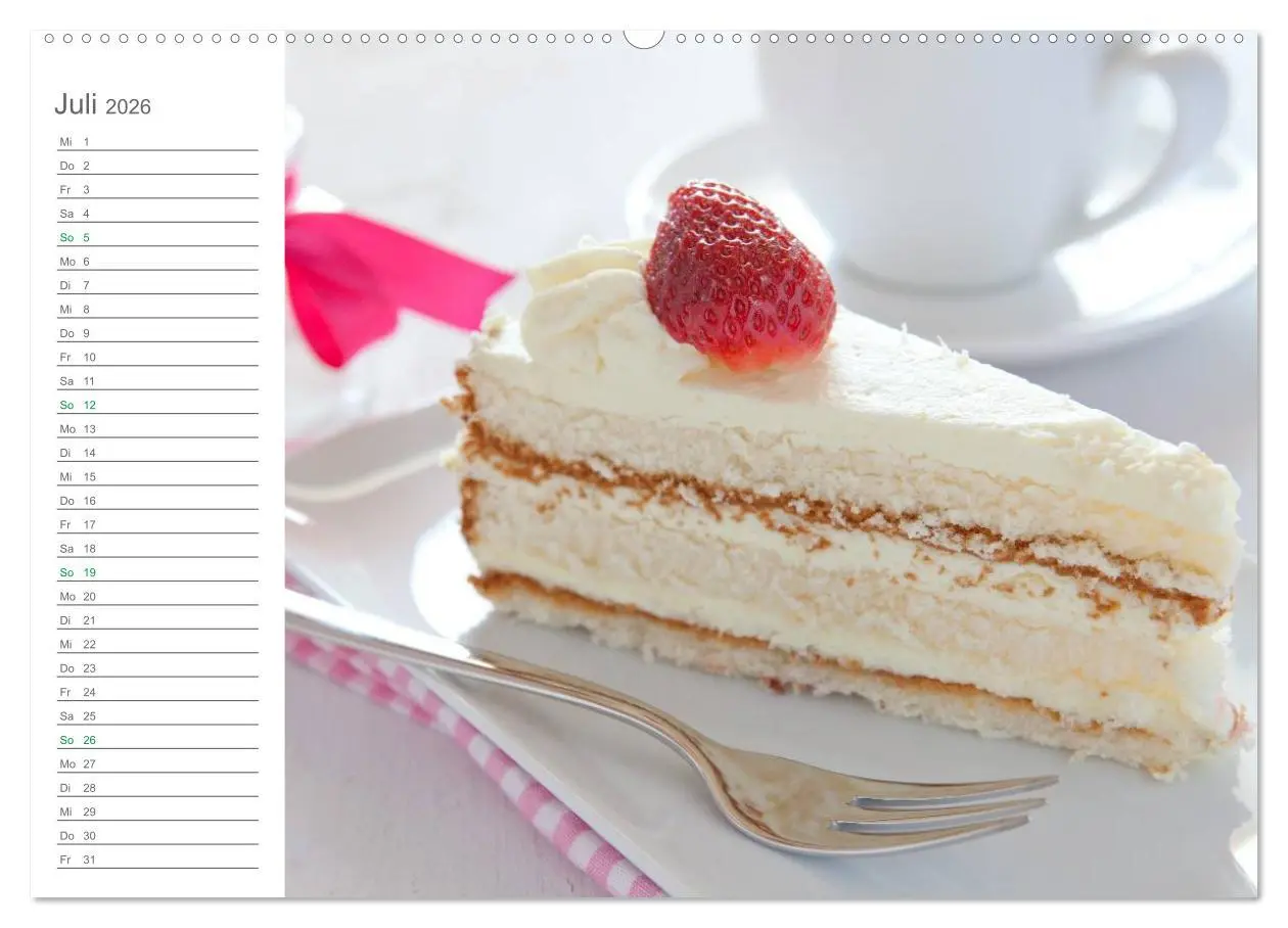 Bild: 9783516171921 | Mhhh ... Kuchenzeit Mein Küchenplaner (Wandkalender 2026 DIN A2...