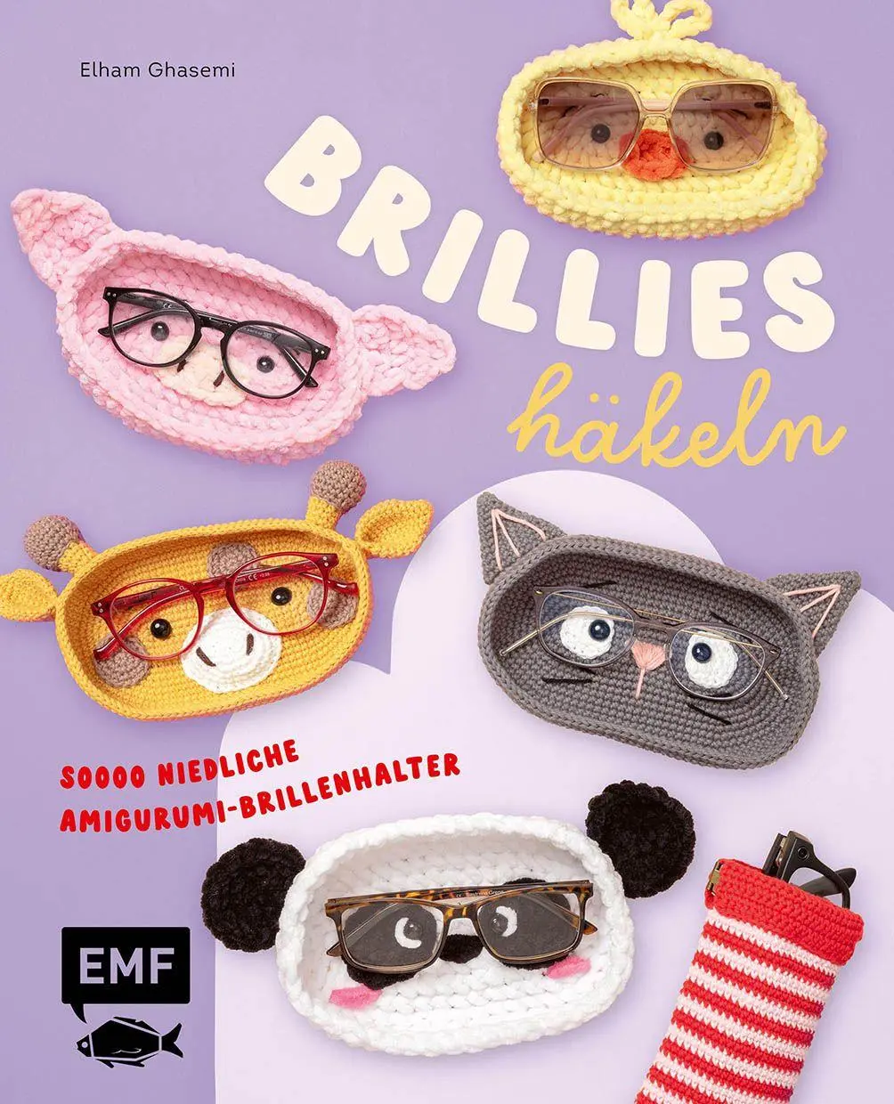 Cover: 9783745931921 | Brillies häkeln: Niedliche Amigurumi-Brillenhalter Für Lese- und...