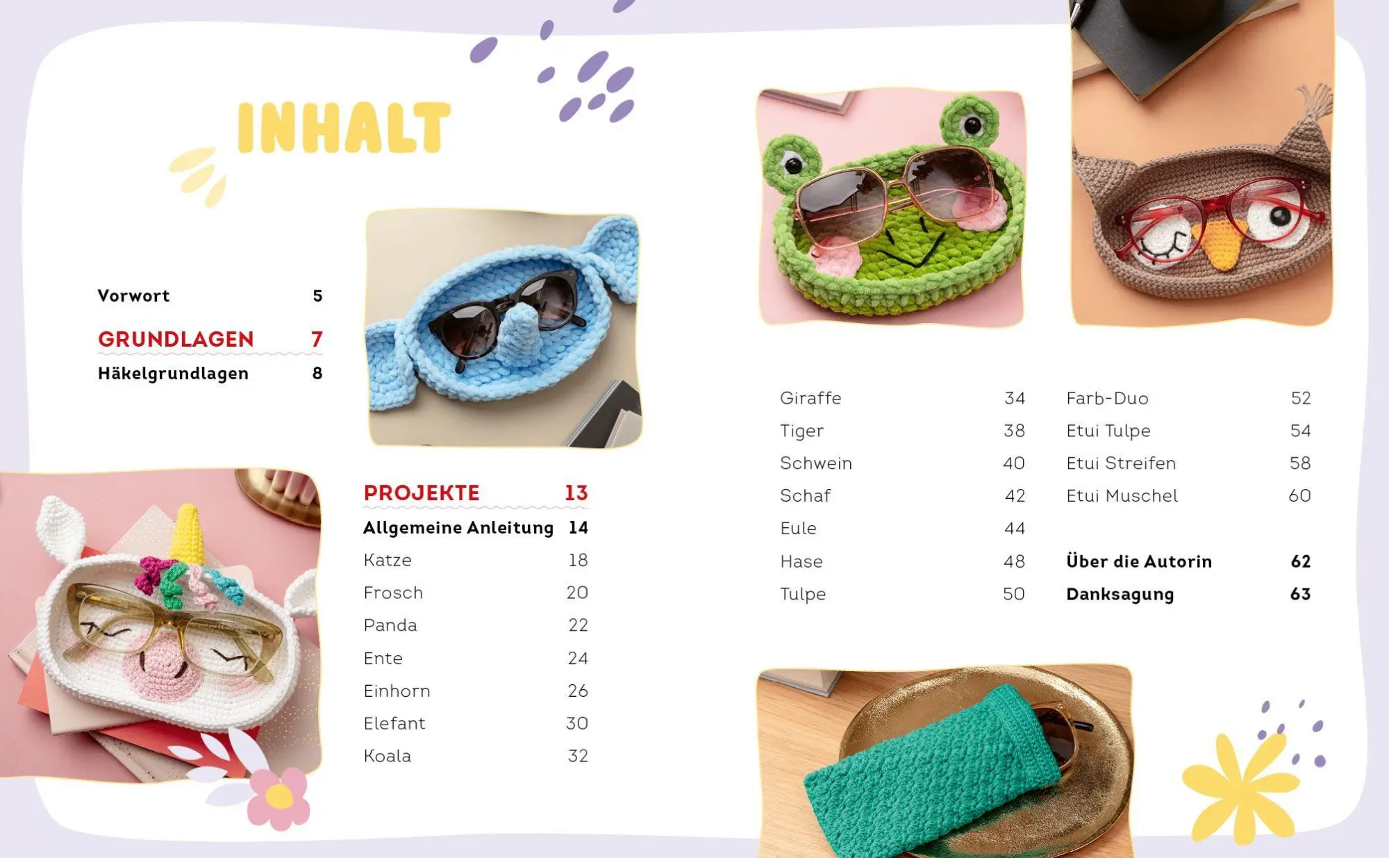 Bild: 9783745931921 | Brillies häkeln: Niedliche Amigurumi-Brillenhalter Für Lese- und...