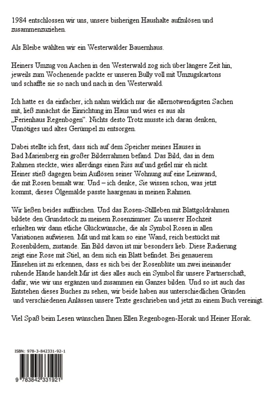 Rückseite: 9783842331921 | Darf's a bisserl mehr sein? | Ellen Regenbogen-Horak (u. a.) | Buch