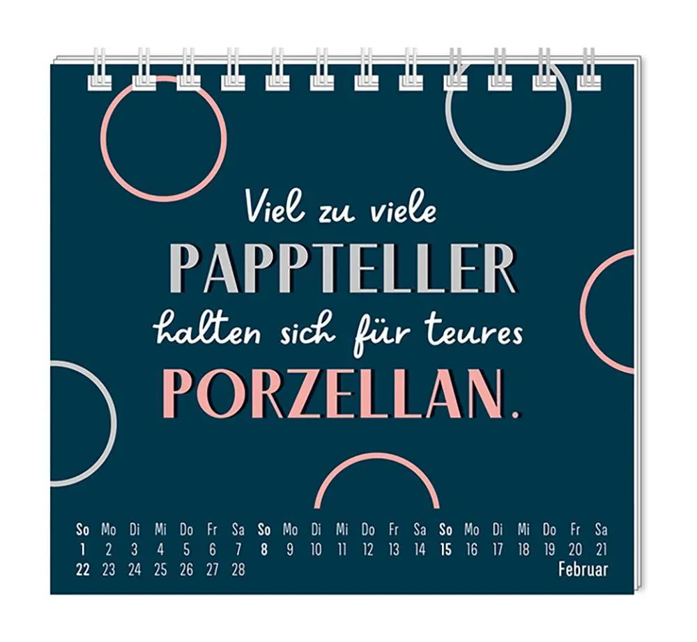 Bild: 9783986361921 | Mini-Kalender 2026 Nett kann ich auch | Mini-Kalender | Original
