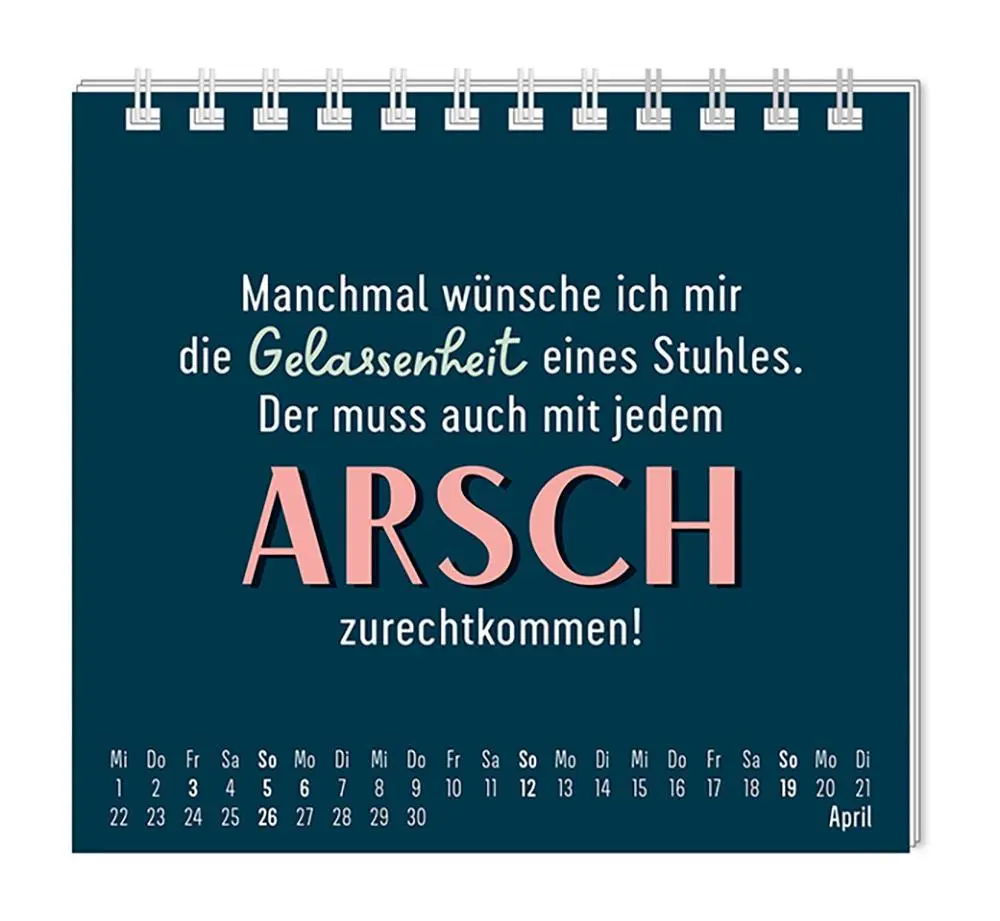 Bild: 9783986361921 | Mini-Kalender 2026 Nett kann ich auch | Mini-Kalender | Original