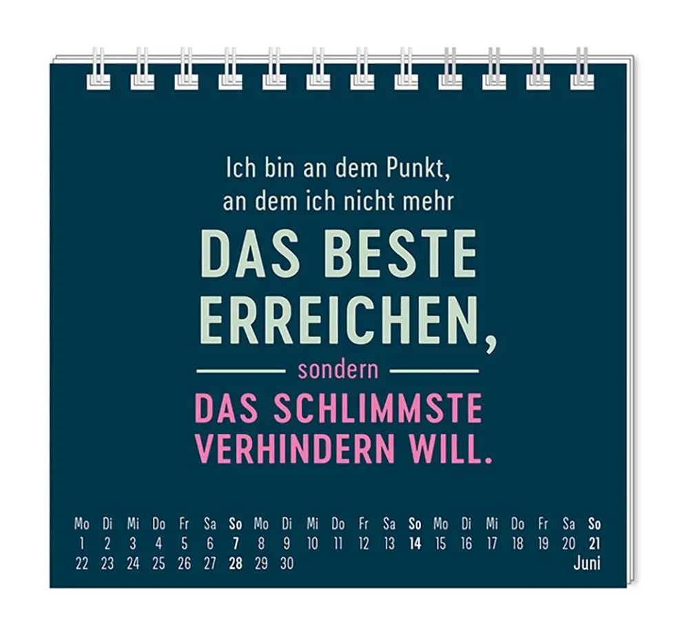 Bild: 9783986361921 | Mini-Kalender 2026 Nett kann ich auch | Mini-Kalender | Original