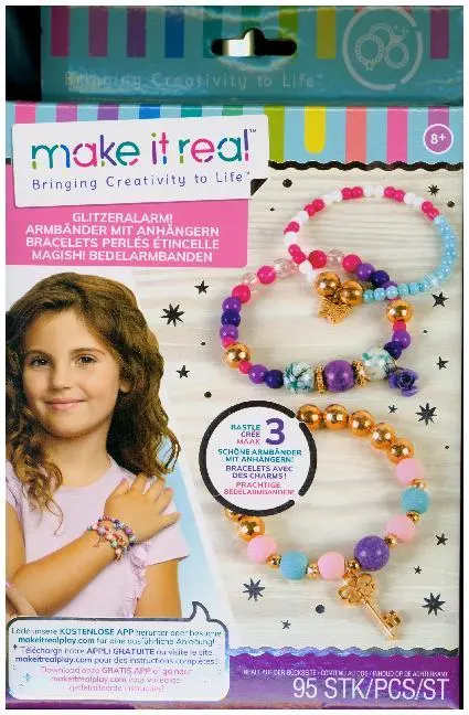 Cover: 695929012021 | Glitzeralarm! Armbänder Romantic | Deutsch | 2019 | MAKE IT REAL
