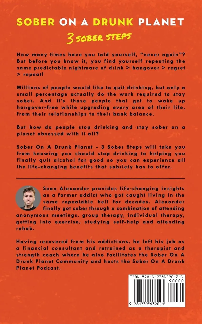 Rückseite: 9781739632021 | Sober On A Drunk Planet | Sean Alexander | Taschenbuch | Englisch