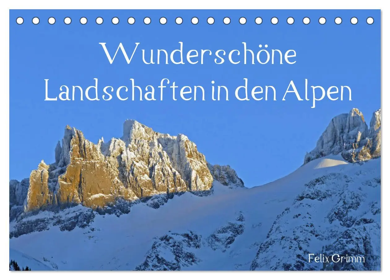Cover: 9783457732021 | Wunderschöne Landschaften in den Alpen (Tischkalender 2026 DIN A5...