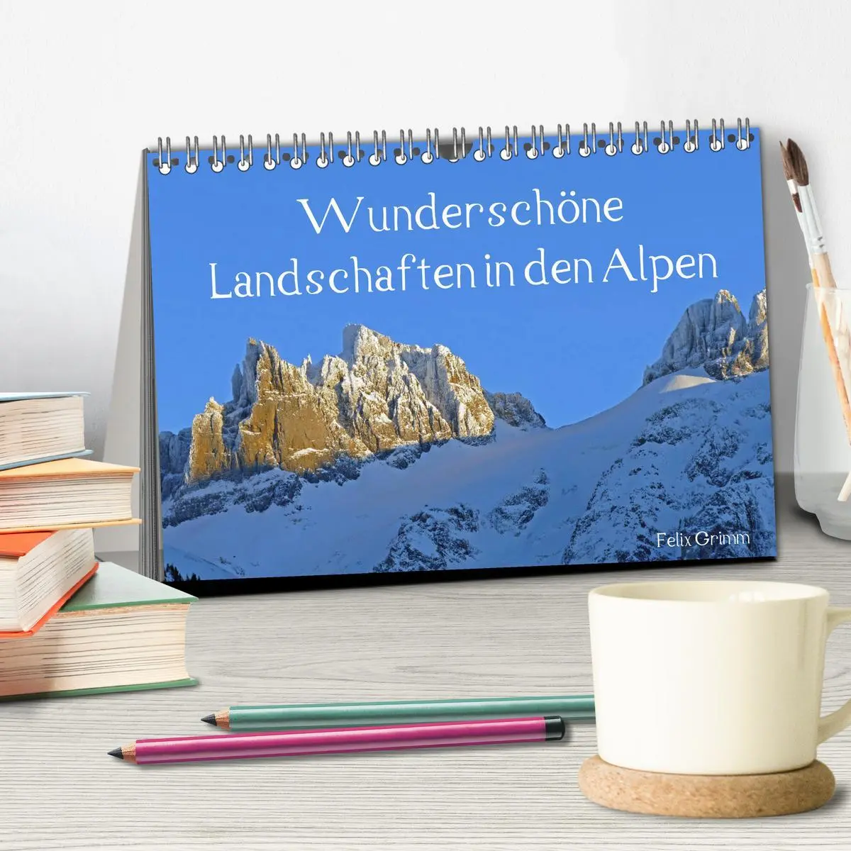 Bild: 9783457732021 | Wunderschöne Landschaften in den Alpen (Tischkalender 2026 DIN A5...