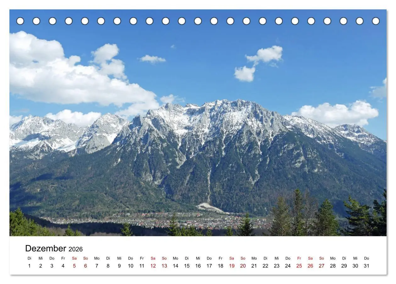 Bild: 9783457732021 | Wunderschöne Landschaften in den Alpen (Tischkalender 2026 DIN A5...