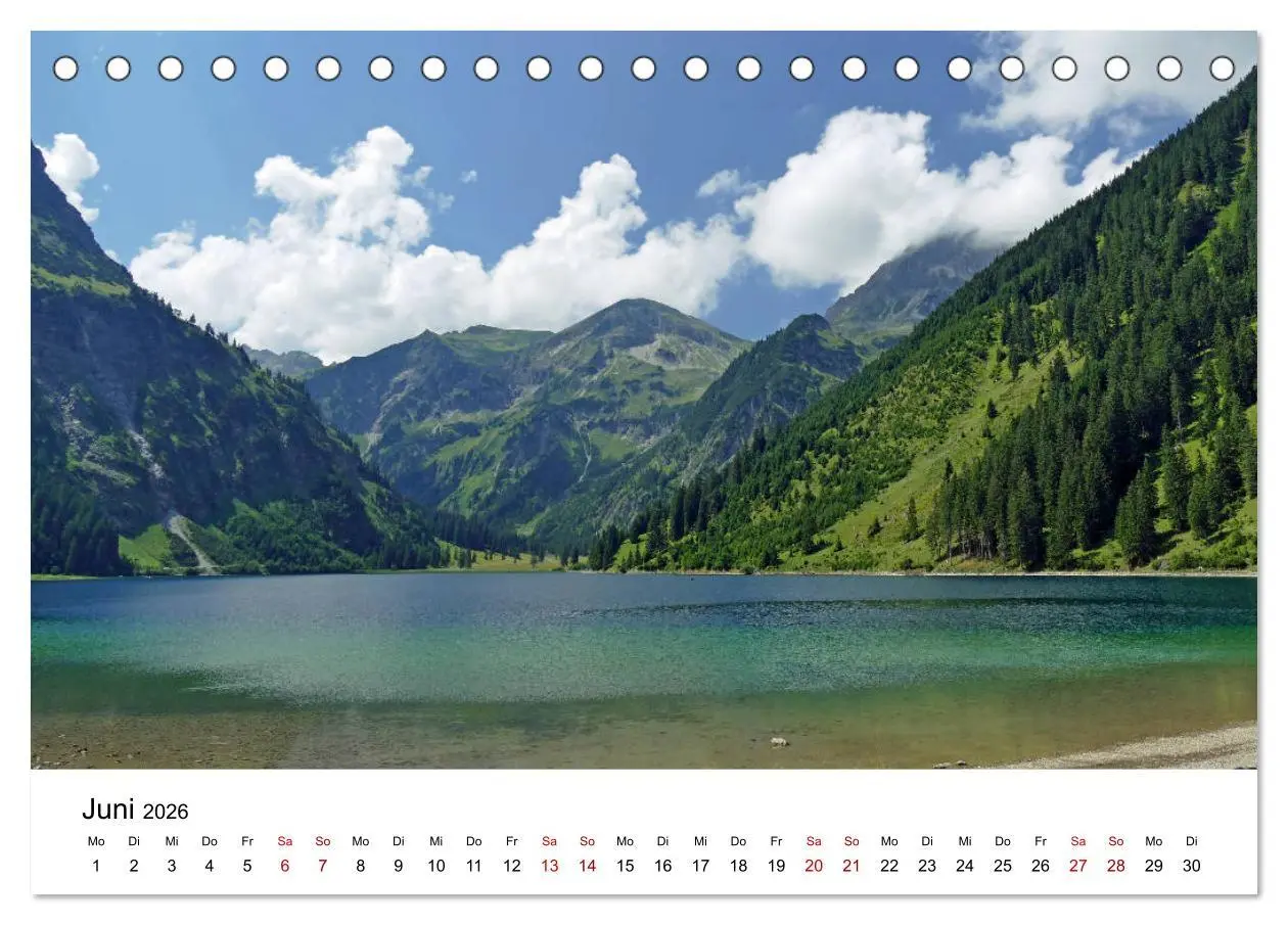 Bild: 9783457732021 | Wunderschöne Landschaften in den Alpen (Tischkalender 2026 DIN A5...