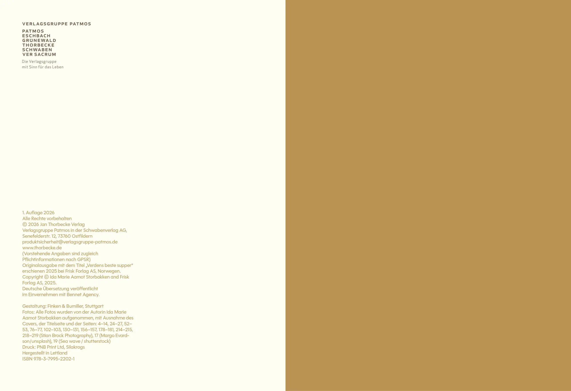 Bild: 9783799522021 | Suppenglück aus aller Welt | Ida Storbakken | Buch | 224 S. | Deutsch