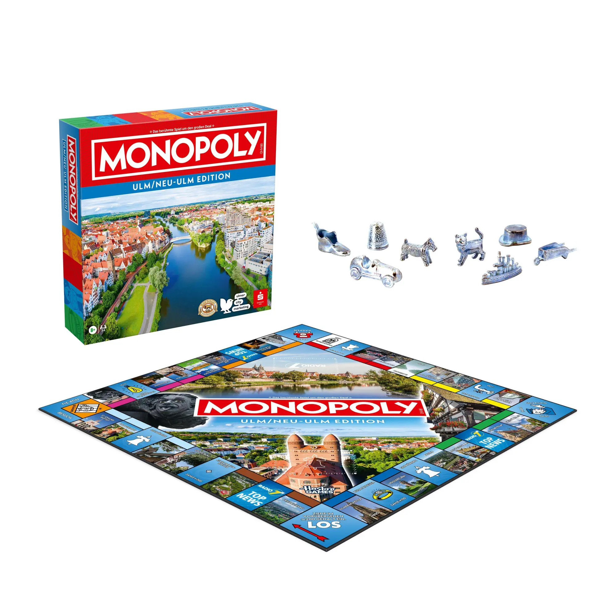 Bild: 5036905062121 | Monopoly Ulm / Neu-Ulm | Spiel | Deutsch | 2025 | Winning Moves