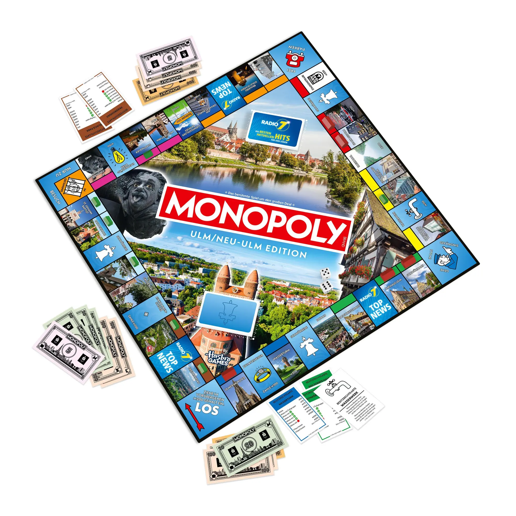 Bild: 5036905062121 | Monopoly Ulm / Neu-Ulm | Spiel | Deutsch | 2025 | Winning Moves