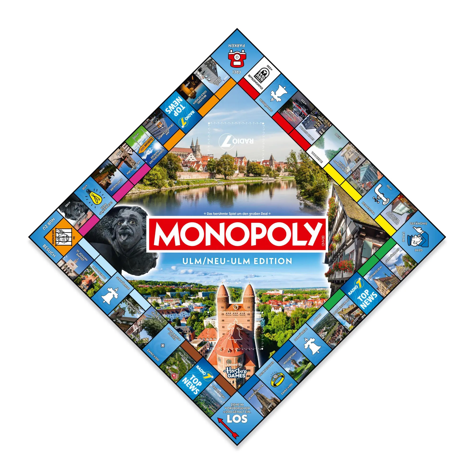 Bild: 5036905062121 | Monopoly Ulm / Neu-Ulm | Spiel | Deutsch | 2025 | Winning Moves