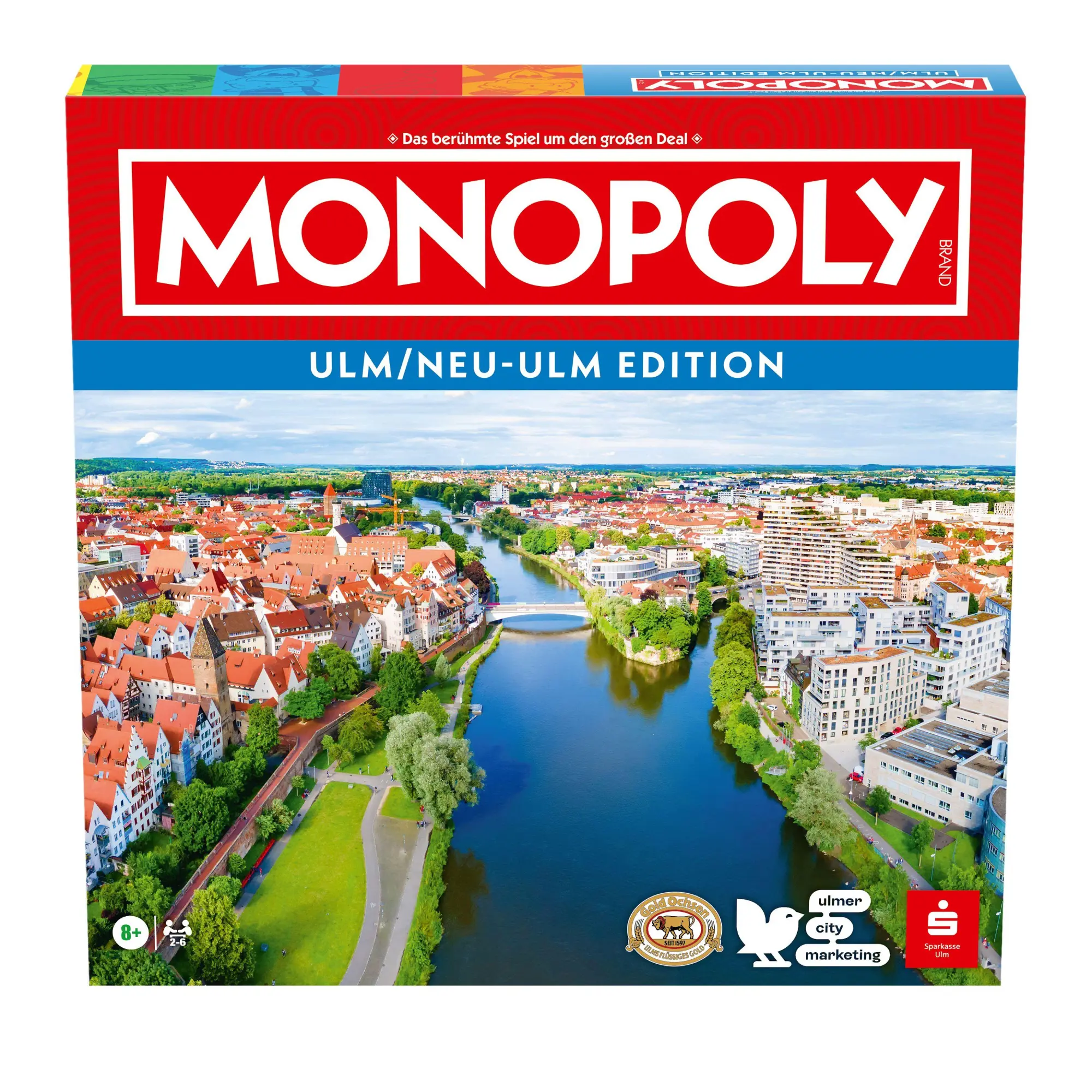 Bild: 5036905062121 | Monopoly Ulm / Neu-Ulm | Spiel | Deutsch | 2025 | Winning Moves