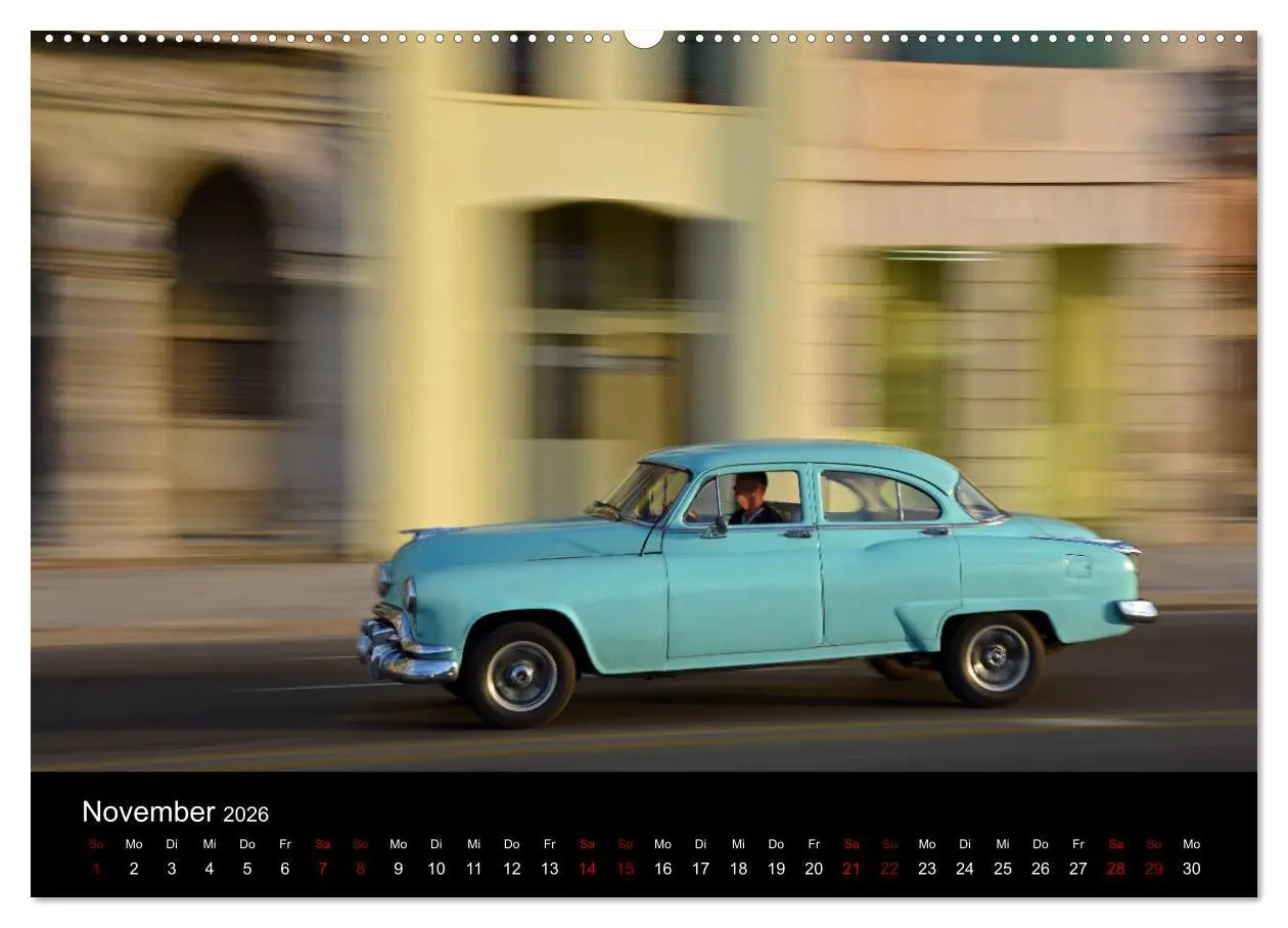 Bild: 9783457892121 | Kuba 2026 (Wandkalender 2026 DIN A2 quer), CALVENDO Monatskalender
