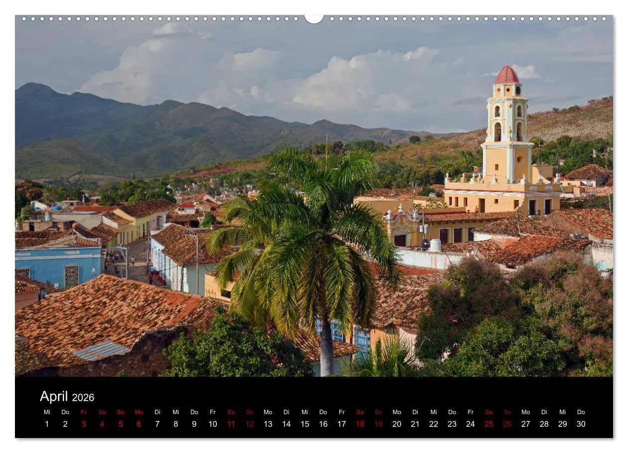 Bild: 9783457892121 | Kuba 2026 (Wandkalender 2026 DIN A2 quer), CALVENDO Monatskalender