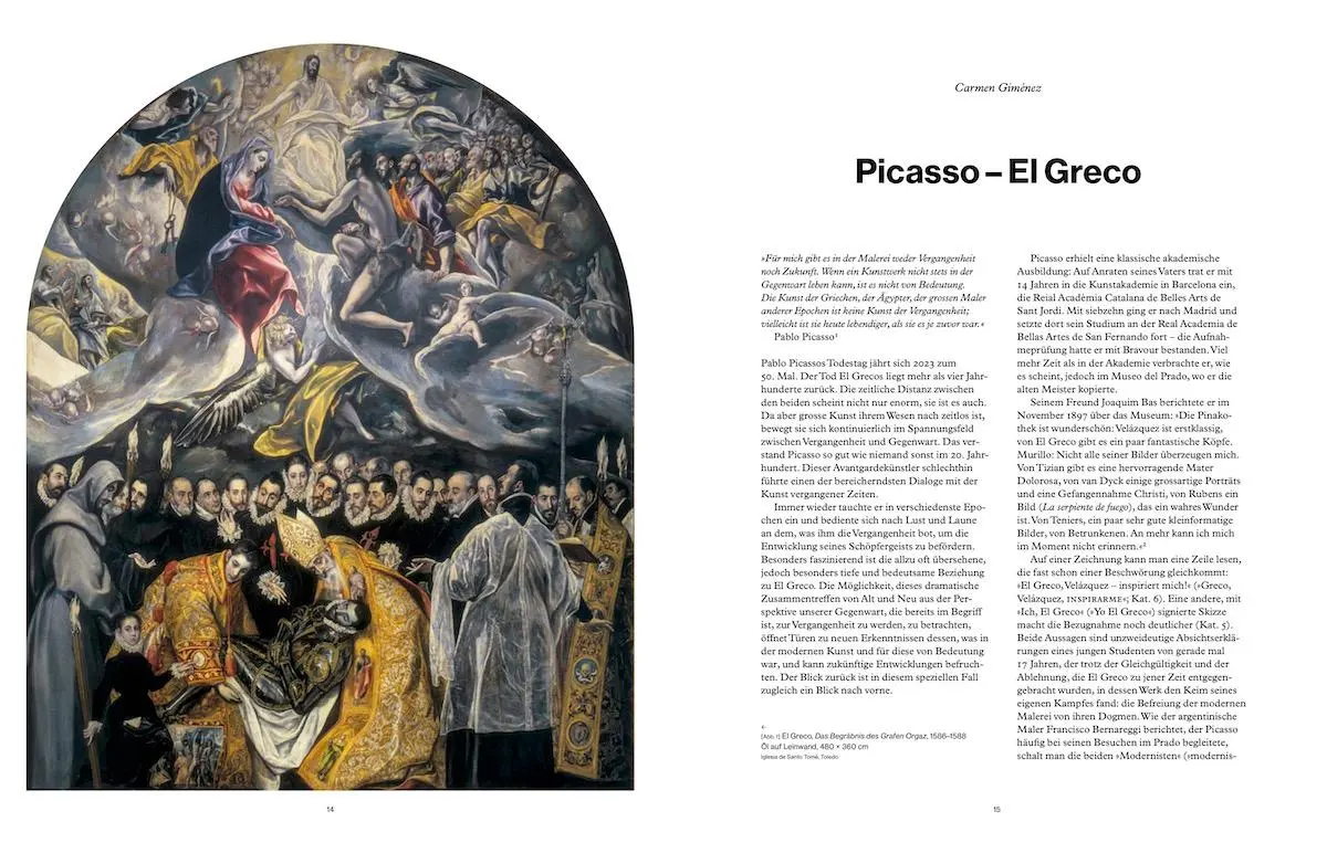 Bild: 9783775752121 | Picasso - El Greco | Carmen Giménez (u. a.) | Buch | 192 S. | Deutsch