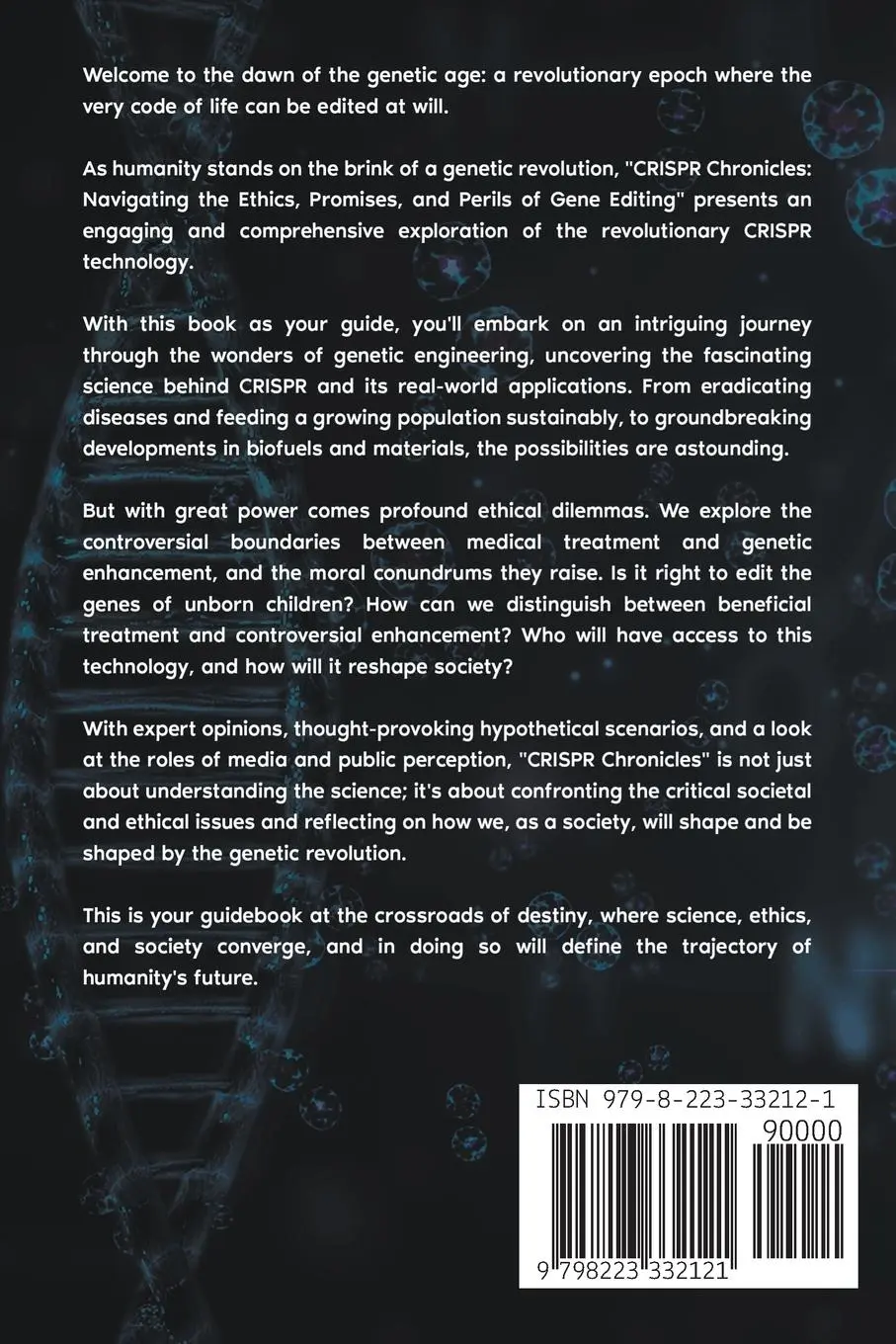 Rückseite: 9798223332121 | CRISPR Chronicles | James Ellis | Taschenbuch | Englisch | 2023