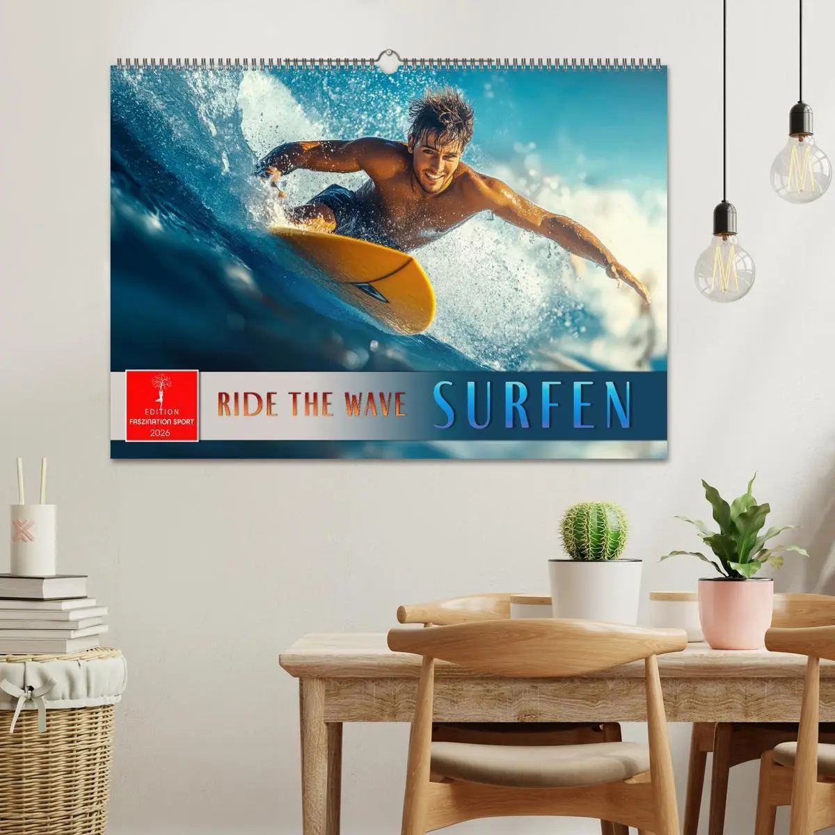 Bild: 9783457262221 | Surfen - Ride the Wave (Wandkalender 2026 DIN A2 quer), CALVENDO...