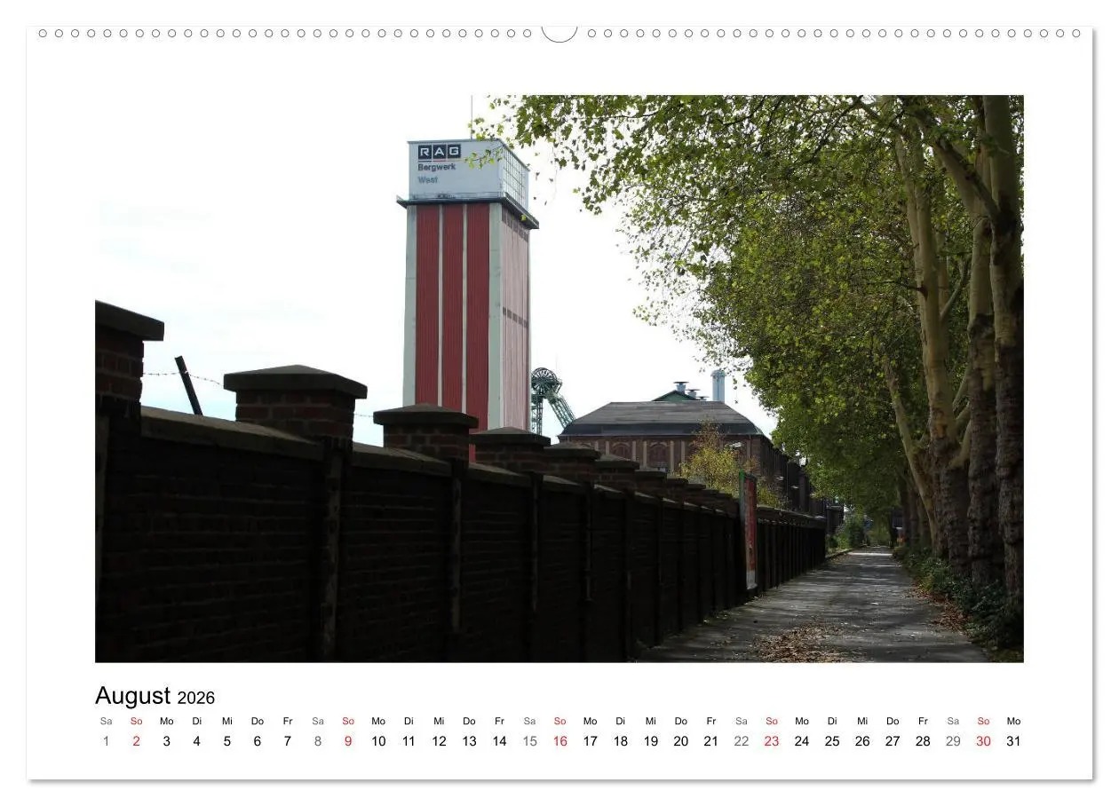 Bild: 9783457712221 | Bergwerk West Kamp-Lintfort (hochwertiger Premium Wandkalender 2026...
