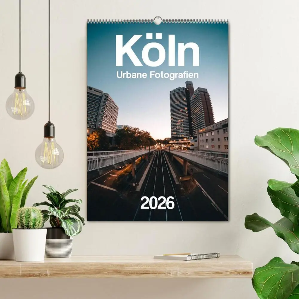 Bild: 9783516732221 | Köln - Urbane Fotografien (Wandkalender 2026 DIN A2 hoch), CALVENDO...
