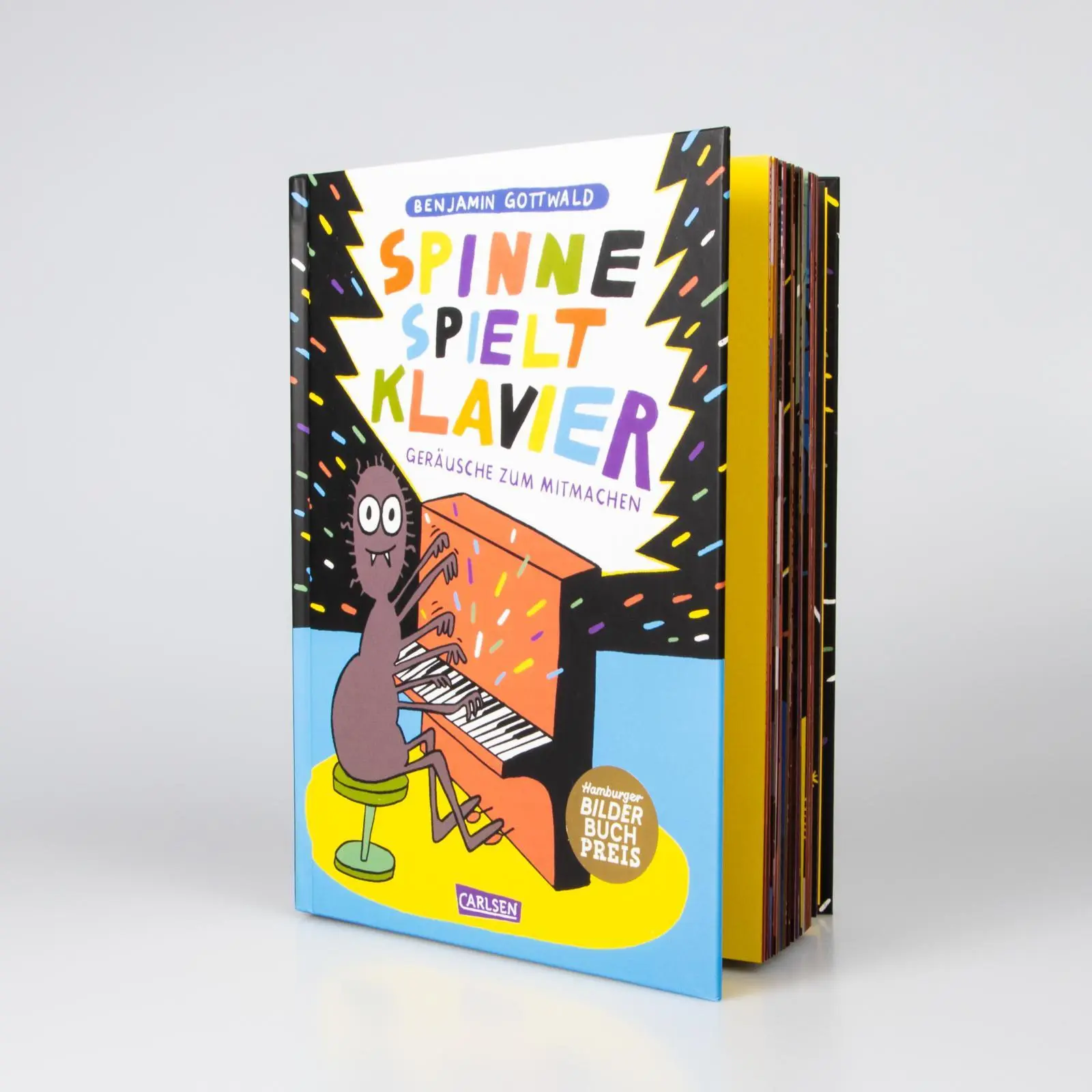Bild: 9783551522221 | Spinne spielt Klavier | Benjamin Gottwald | Buch | 160 S. | Deutsch