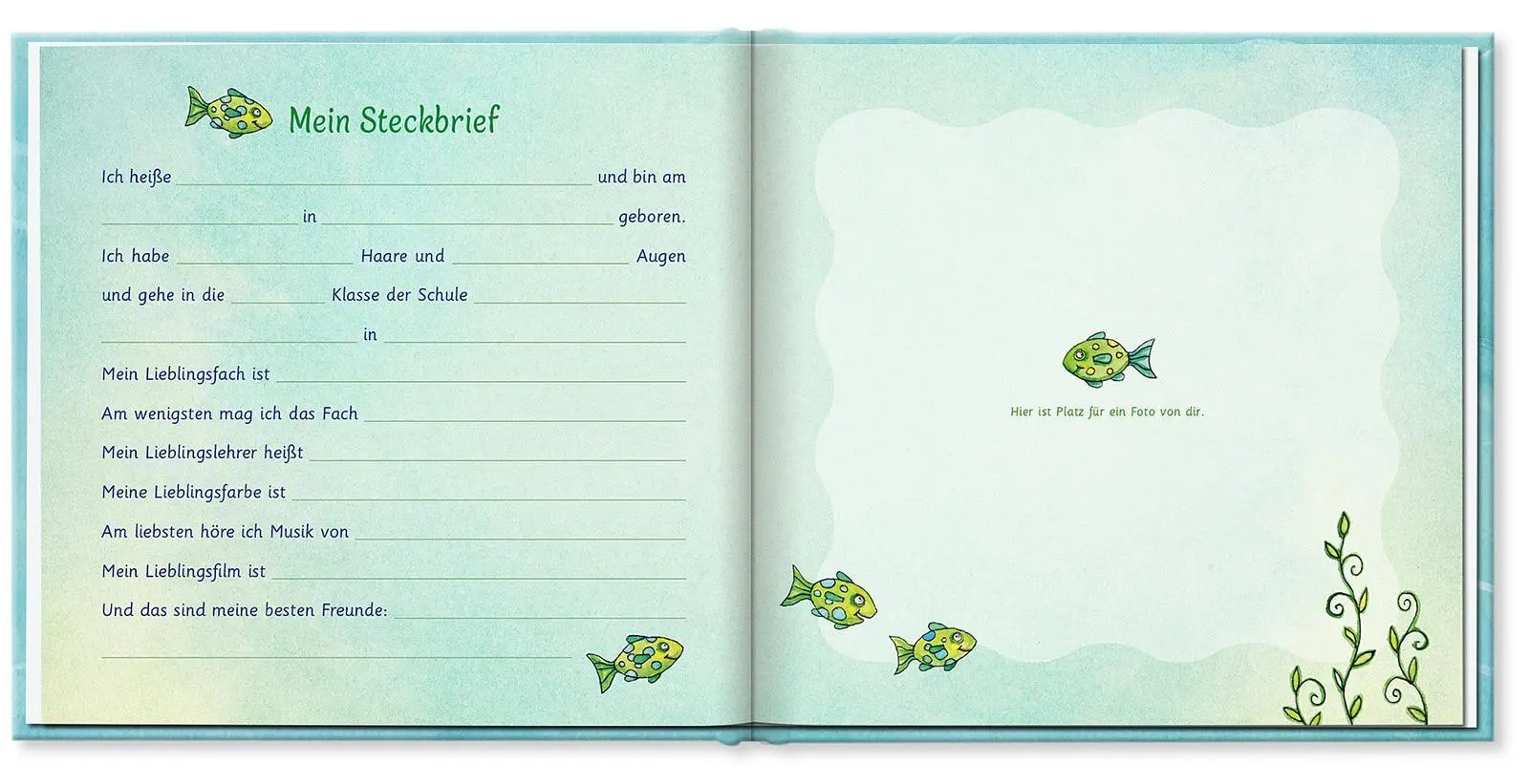 Bild: 9783629142221 | Der Wunschfisch | Geschenkbuch zur Erstkommunion | Langenstein | Buch