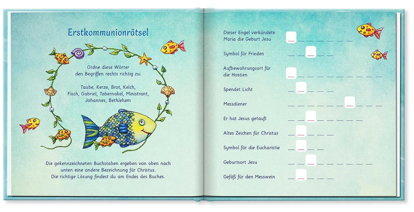 Bild: 9783629142221 | Der Wunschfisch | Geschenkbuch zur Erstkommunion | Langenstein | Buch
