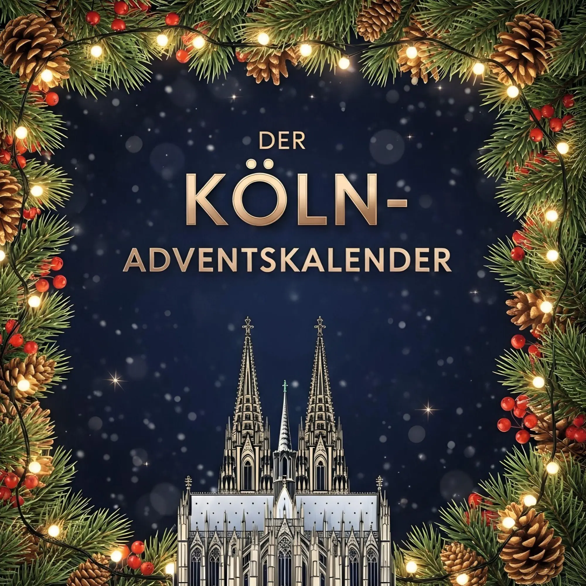 Cover: 9783695312221 | Der Köln-Adventskalender | Anna Scholz | Taschenbuch | Deutsch | 2025