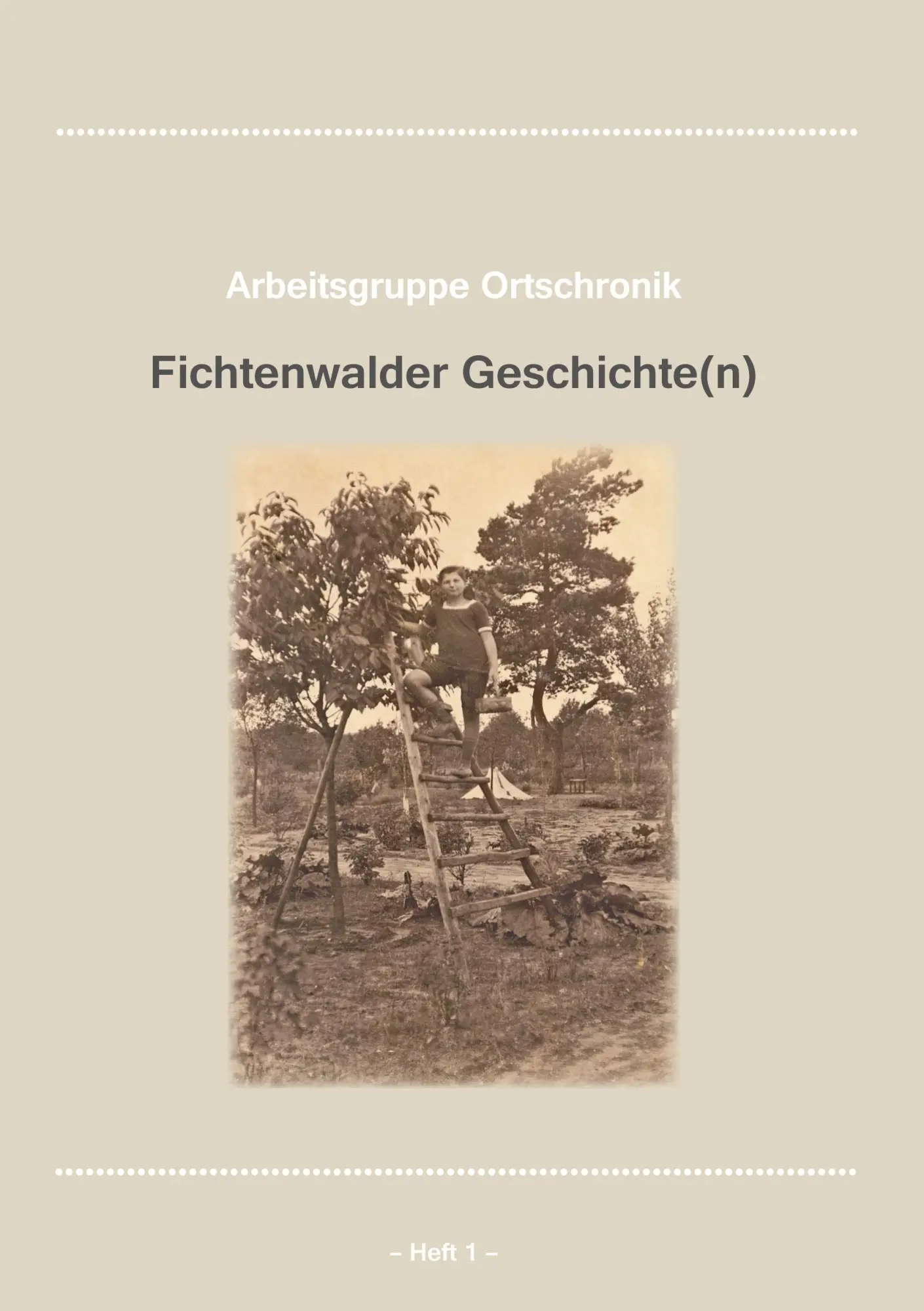 Cover: 9783883722221 | Fichtenwalder Geschichte(n), Heft 1 | Fichtenwalde | Taschenbuch