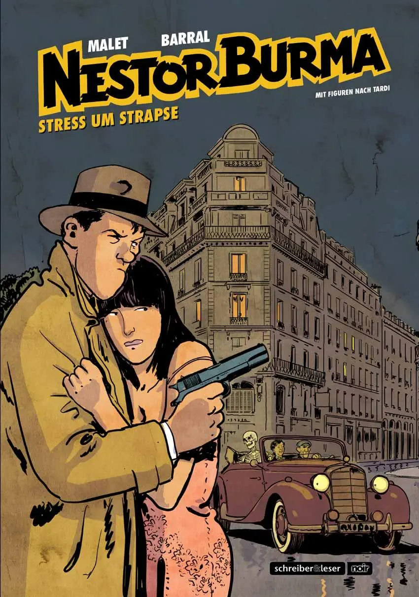 Cover: 9783965822221 | Nestor Burma (Neuausgabe Farbe) | Stress um Strapse | Nicolas Barral