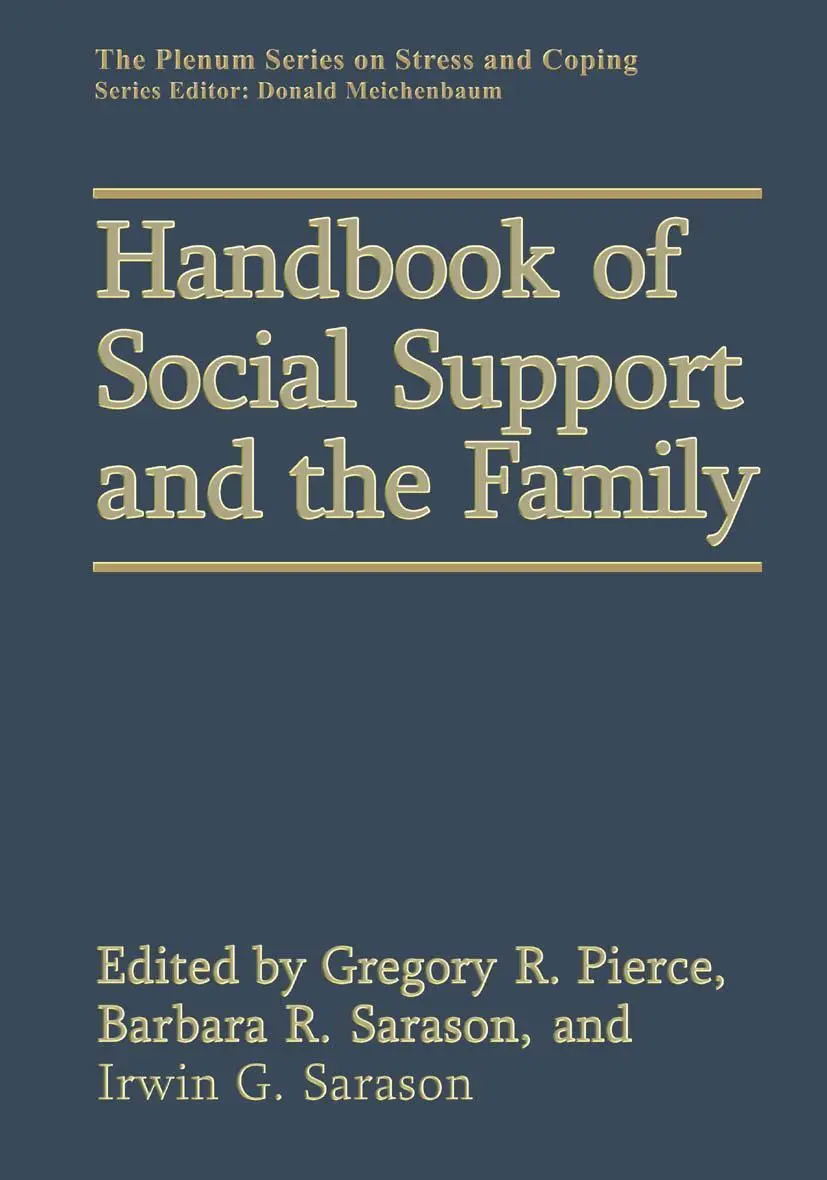 Cover: 9780306452321 | Handbook of Social Support and the Family | I. G. Sarason (u. a.) | xv